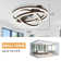 Herrada 20" Space-Saving Flush Mount Ceiling Fan with Adjustable Dimmable LED Light Kit