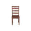 Chaise d'appoint cloutée en bois massif clermont-303985518