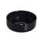 Ceramic Round Above Counter Bathroom Sink Art Basin, Black Background With White Patterns (UNOR B RR)-1735800482