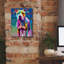 «The Carefree Staffie» par Dean Russo, art mural sur toile-787750479