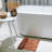 Solid Teak Wood Foldable Shower Mat - Non-slip & Quick Drying Anti-skid Bath Mat