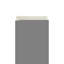Repose-pieds décoratif Lindy, 51 po, style moderne carré, polyester-110740844