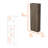 Roblar 8-Shelf 2-Door 2-Piece Kitchen Set, Island and Pantry for Enhanced Storage and Organization-374063499