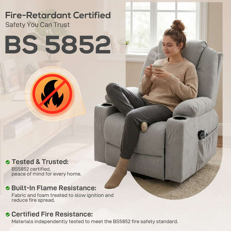 90cm Wide Lift Assist Reclining