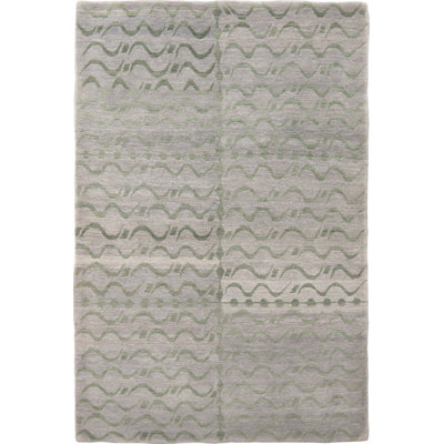 One-of-a-Kind 4' X 6' No Wool Area Rug in Gray