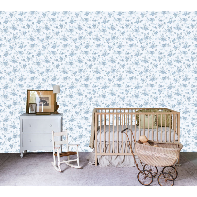 Floral Wallpaper by Candice Gray, Non-Pasted