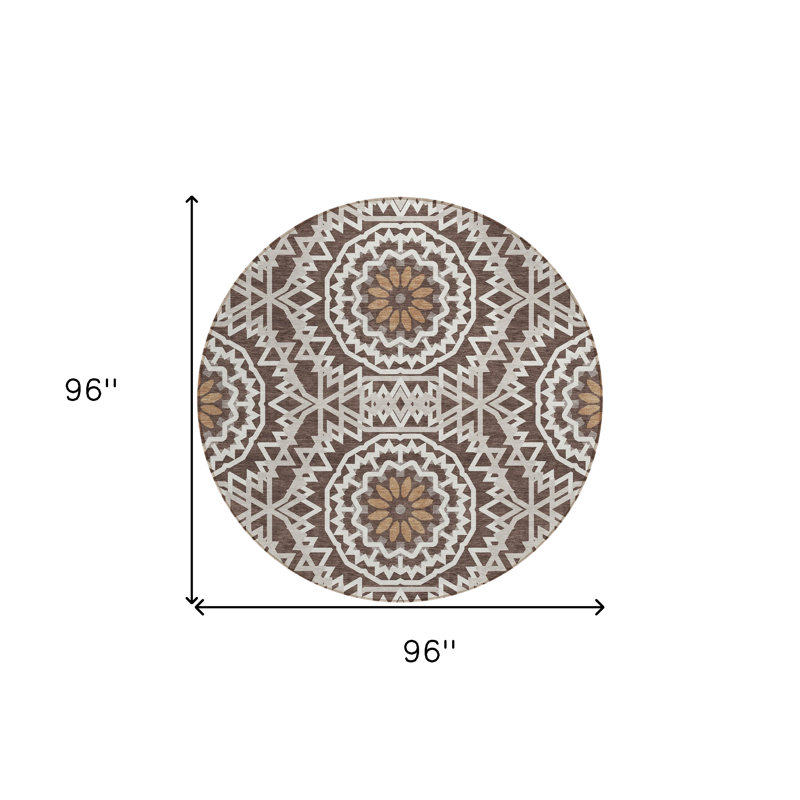 Tapis intérieur lavable 8 pi