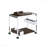 Chrome Finish Serving Cart