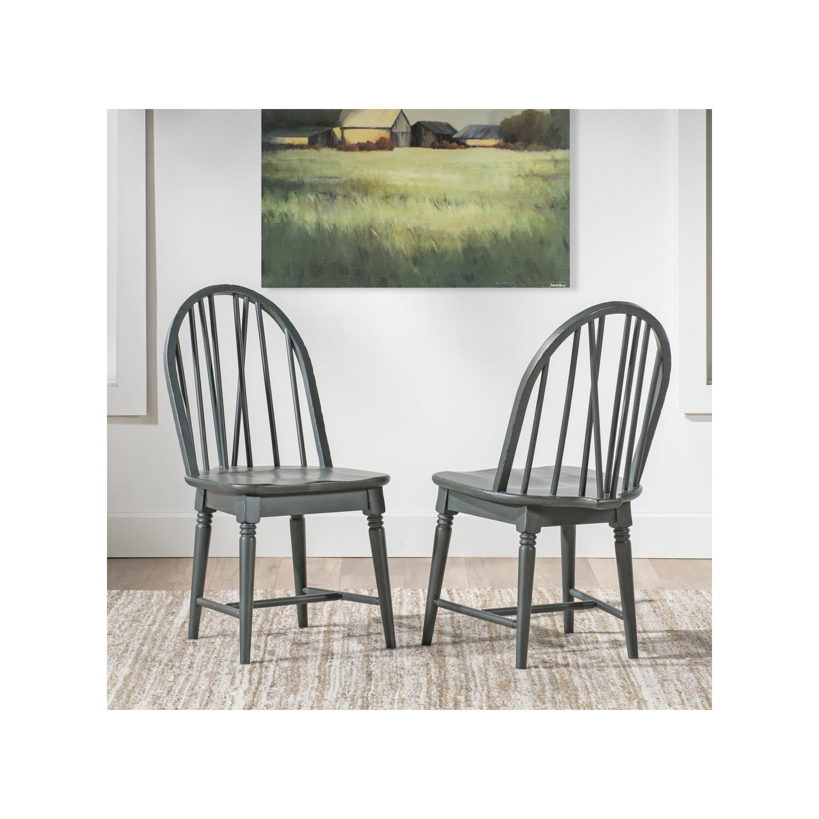 Country Living Side Chair 1, Green