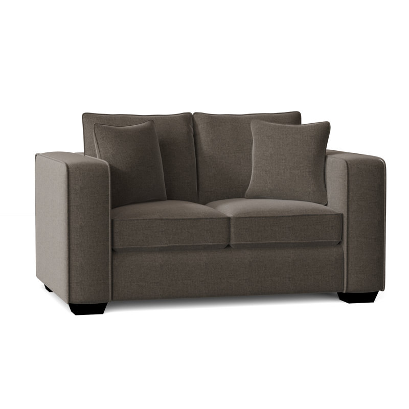 Juliet Upholstered 64'' Reclining Sleeper Sofa, Jango Mushroom