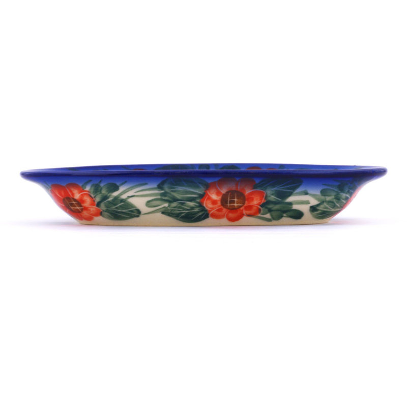 Flowers In Bloom Stoneware Platter