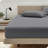 Microfiber Fitted Sheet with Pillowcase Set   -65645459-65645465