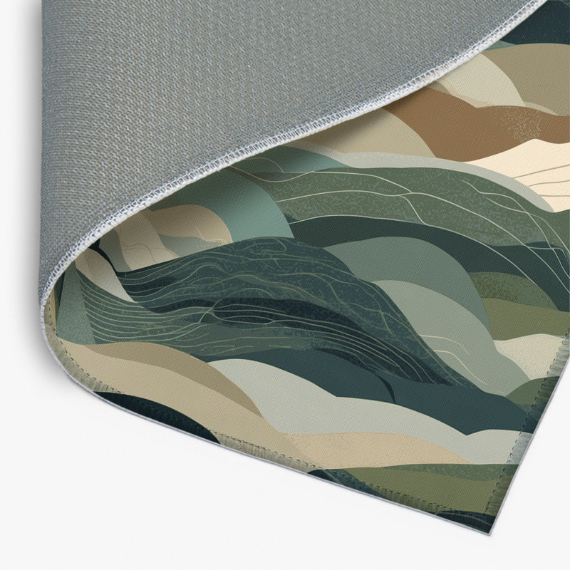 Velvet Peaks Indoor And Outdoor Area Rug, Rectangle 5' x 7'