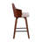 Ashton 26" Fixed-Height Counter Stools with Bent Wood Legs & Square Footest-129488609