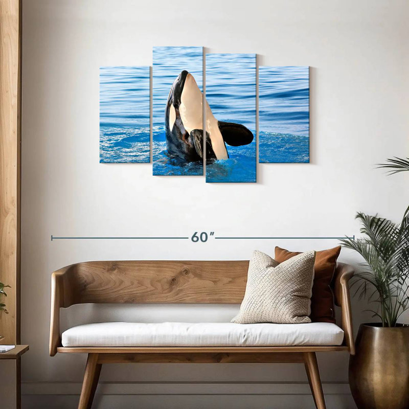 Brampt Orca Sighting, 27"H x 43"W