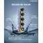 Robinet de douche thermostatique musical, système de douche double 20 po avec éclairage d'ambiance à DEL-95466165