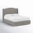 Allis Upholstered Wingback Bed-903010094-858840980