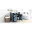 Meuble-lavabo de 30 po avec lavabo en céramique, tiroirs coulissants silencieux et tablette réglable pour meuble-lavabo fonctionnel