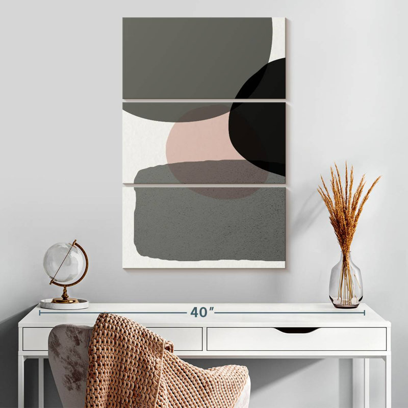 Avery Minimalist Circles VI, 32" H x 20" W