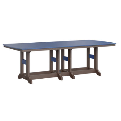 Table de salle à manger rectangulaire 96 po Berlin Gardens Garden Classic
