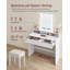 Mihael Dressing Table with Mirror