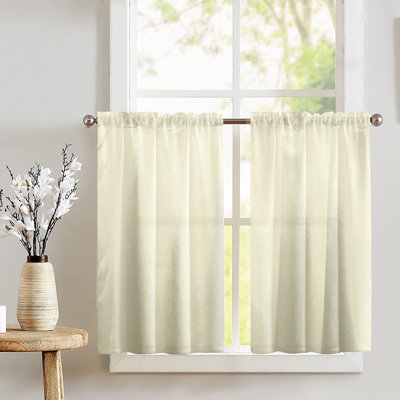 Brittaney Tailored Cafe Curtain
