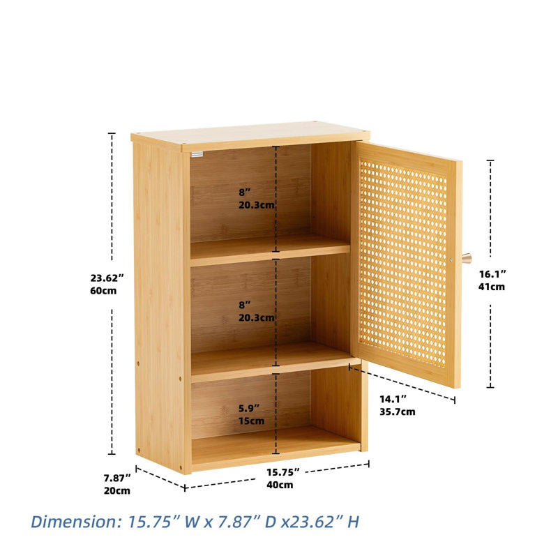 Bamboo Bathroom Cabinet