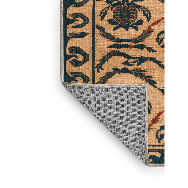  Tapis hawaïen lavable à motifs Honu, Rectangulaire 2 pi x 3 pi
