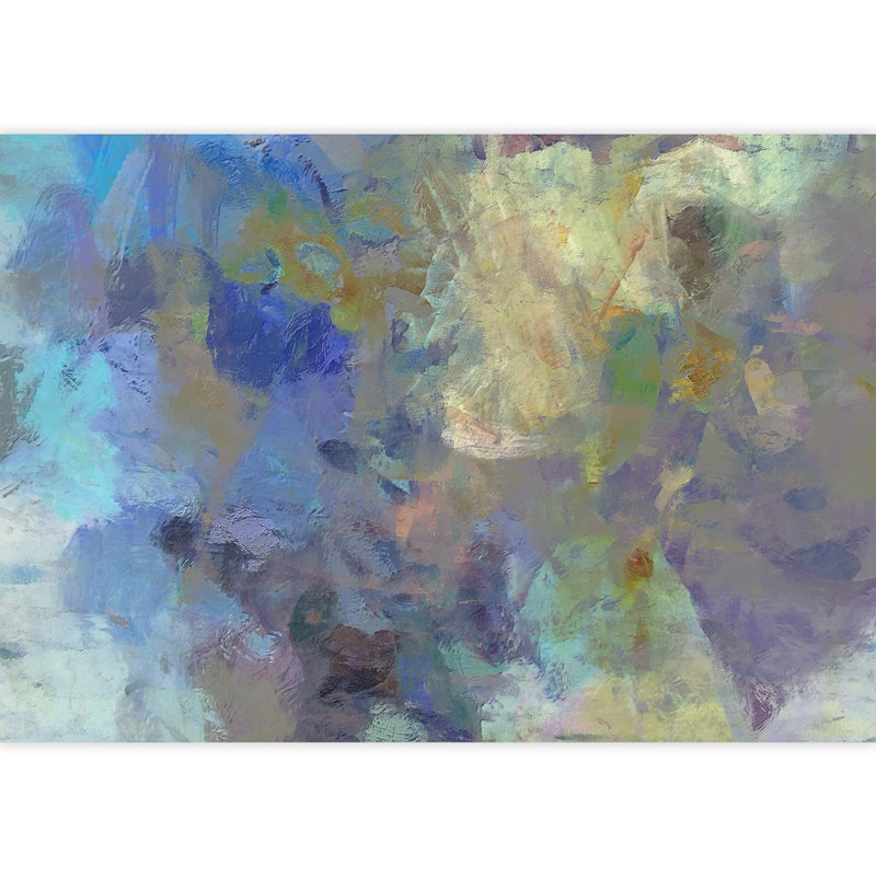 Grunge Abstract Stroke Border, 66" L x 96" W