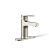 Taut Single-Control Lavatory Faucet with Escutcheon