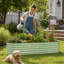 Lit de jardin surélevé en métal 5,5 pi x 4 pi Anesa-2112763635-2014927305