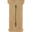 Corbeille cannelée l 5 1/2 po x P 5 1/2 po x H 10 po, chêne rouge (paquet de 4)-124391781-124391776