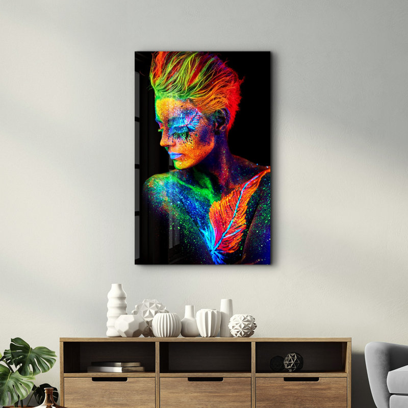 Peinture décorative en verre trempé Lekeya