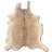 Irfa Handmade Light Brindle Cowhide Rug with Suede Backing-24176590