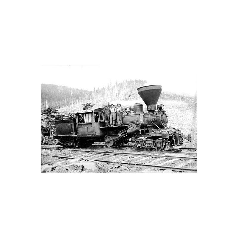 «Climax: The Engine that pourriez», reproduction de photo, H 28 po x l 42 po x P 1,5 po