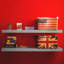 Plastic / Acrylic Floating Shelf-91343645-68895640