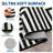 Modern Rug for Living Room Non-Slip Striped Accent Rug, Stain-Resistant Ultra-Thin Bedroom Carpet, Soft Low Pile Indoor Floor Mat for Kids Room, Nursery, Home Office-1398835813