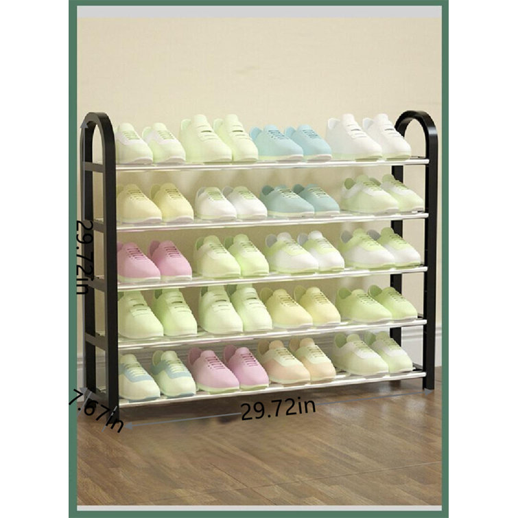 Rebrilliant 10 Tier 20 Pairs Shoe Rack & Reviews