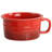 Crock Pot Appleton 24Oz Stoneware 4 Piece Soup Mug Set In Gradient Red