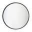 Miroir rond raffiné en métal doré-1682237028