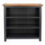 Aulay Tall Bookcase, Midnight Blue, Adjustable Shelves-1442877224