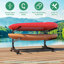 Support de rangement à 2 niveaux pour kayaks en métal - Support réglable robuste pour kayak, SUP, canot et planche