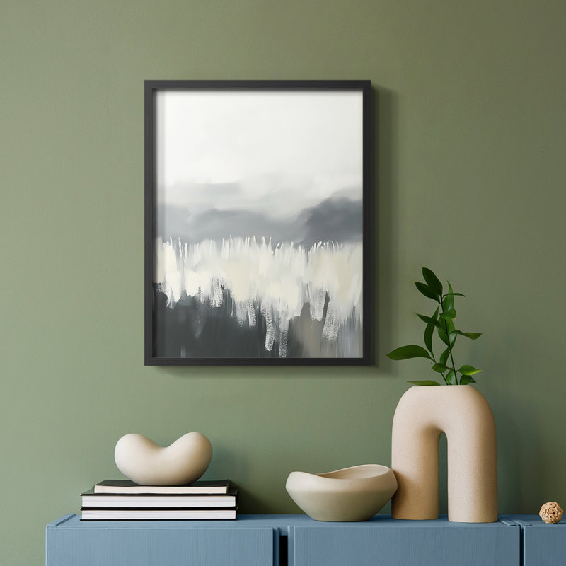 LANDSCAPES Series LX - Reproduction encadrée - Restickable, H 22 po x l 28 po, Noir, noir, noir, noir