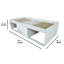 Leigha Single (3') Cabin Bed with Storage Included-34909543