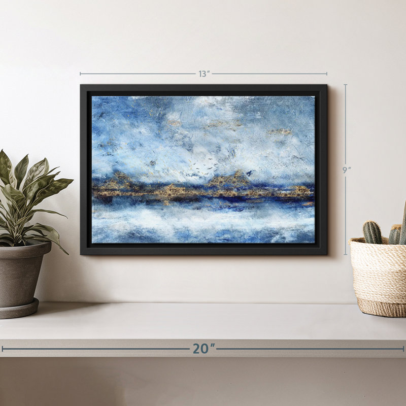 Impression sur toile Colyt Landscape, H 9 po x l 13 po