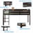 Gopinath Kids Twin Loft Bed-848510965