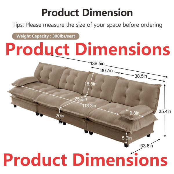 Dimensions du produit