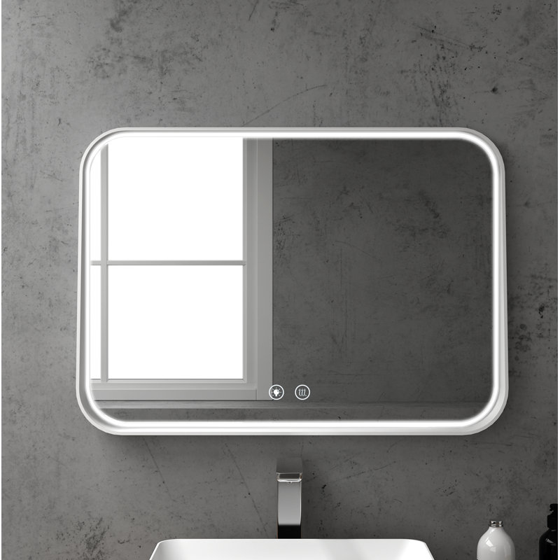 Miroir de salle de bain Nautilus, White