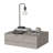 Barcelona Floating Wall-Mounted Nightstand with Drawer Storage, Modern Bedroom Bedside Table with Storage-338522113