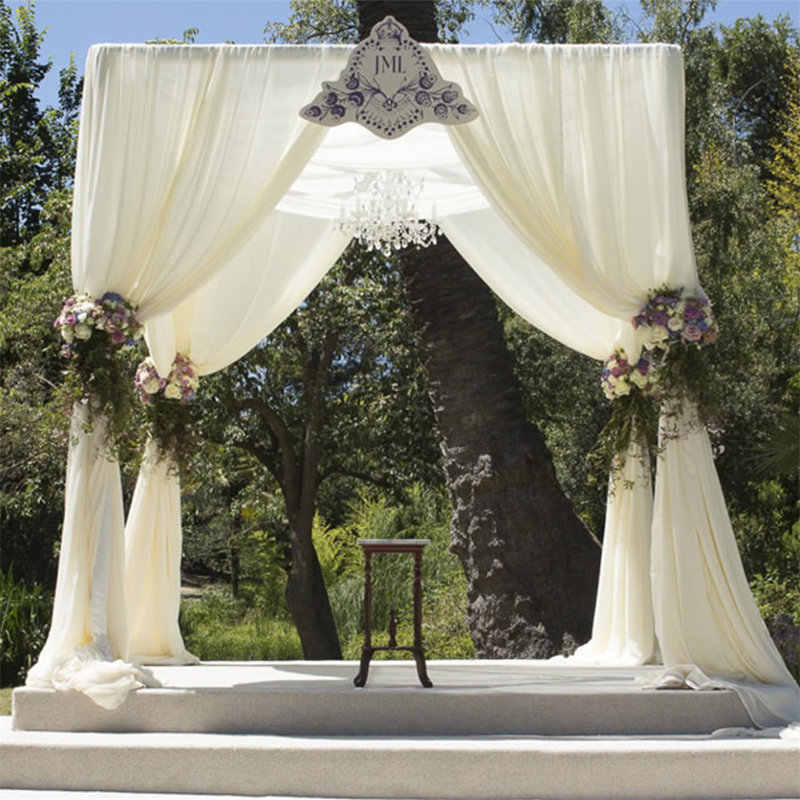 Metal Arbour in White